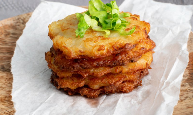 מתכון נדיר ללביבות תפוחי אדמה ובטטה קריספיות