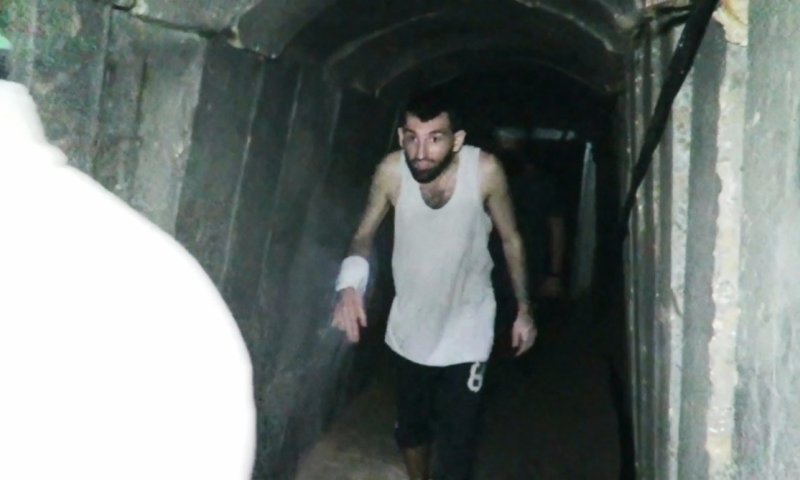 הקרקע קרסה וחשפה מנהרת ענק מול כיסופים