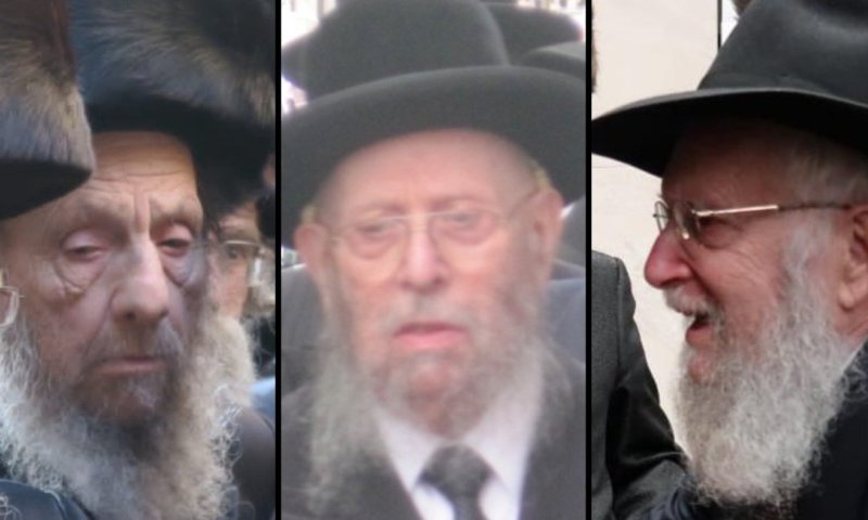 אבל בבית רוז'ין: שלושת חסידי באיאן שהלכו לעולמם בזה אחר זה