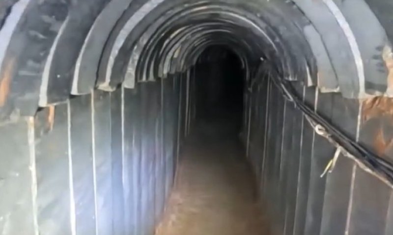 הושמדה מפקדה תת-קרקעית שפעלה מתחת למפעל ייצור חומרי בנייה