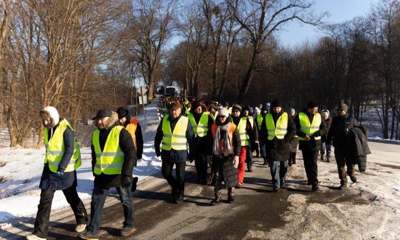 מצעד החיים במובלעת הרוסית: הקהילה היהודית צעדה בנתיב הגבורה