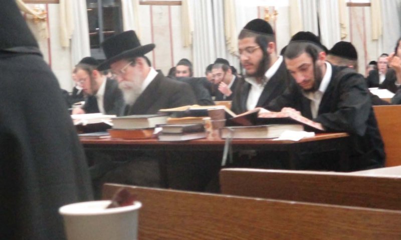 למד כאחד הבחורים: האדמו"ר הופיע במפתיע בהיכל הישיבה במודיעין עילית