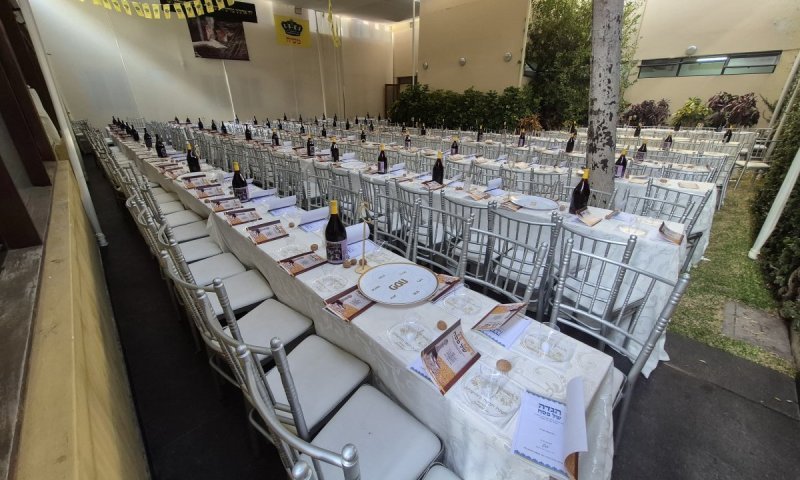 חג של חירות וגאולה בפרו עם מאות משתתפים - כולל עם האסירים