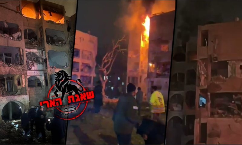 פגיעה ישירה באזור החרדי בערד: כ-70 נפגעים, סריקות אחר נעדרים