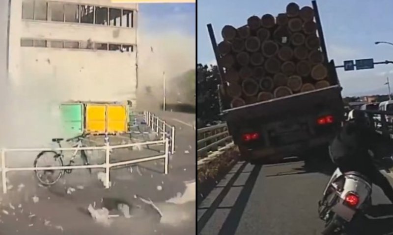 רגע הקריסה והדרמה על הגשר: תיעודים חדשים מרעידת האדמה ביפן