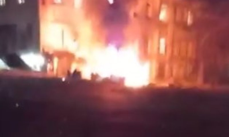 שברי מל"ט רוסי פגעו בבית כנסת: נזק נגרם למבנה - תיעוד מהזירה