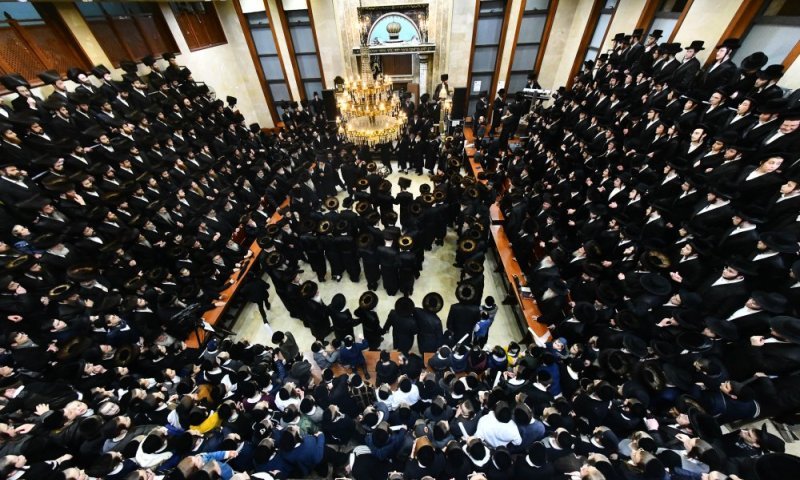 היסטוריה בחצר שבט הלוי: לראשונה חתונה בבית המדרש הגדול