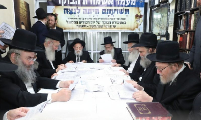 בית דין גדולי הדור צפוי להתכנס בשעה המסוגלת ביותר לפנות בוקר של יום הפורים 