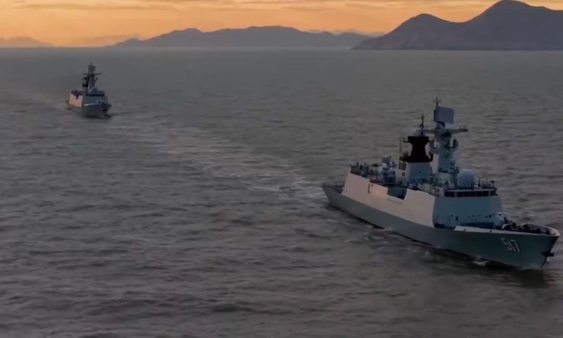 ממשיכה לאיים: סין מדמה מצור ימי על טיוואן