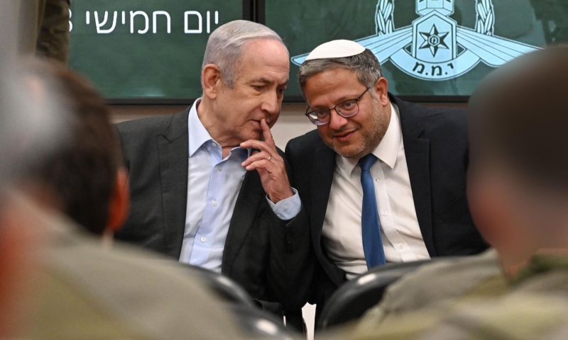 נתניהו עושה שרירים לבג"ץ: לא אפטר את השר בן גביר