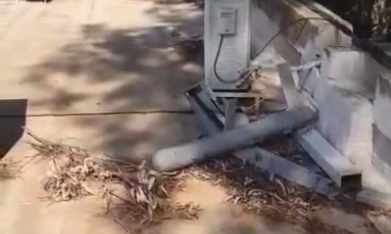 כטב"ם של חיזבאללה אותר הבוקר על גג בית ספר בנהריה