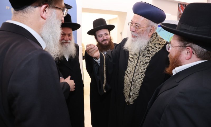 הילדים המיוחדים חגגו בחיידר החדש: גדולי ישראל הגיעו לשמוח איתם ולחזקם