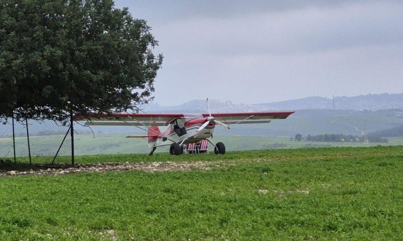 מטוס קל נחת בשדה חקלאי בצפון: זה הקנס שקיבל הטייס 