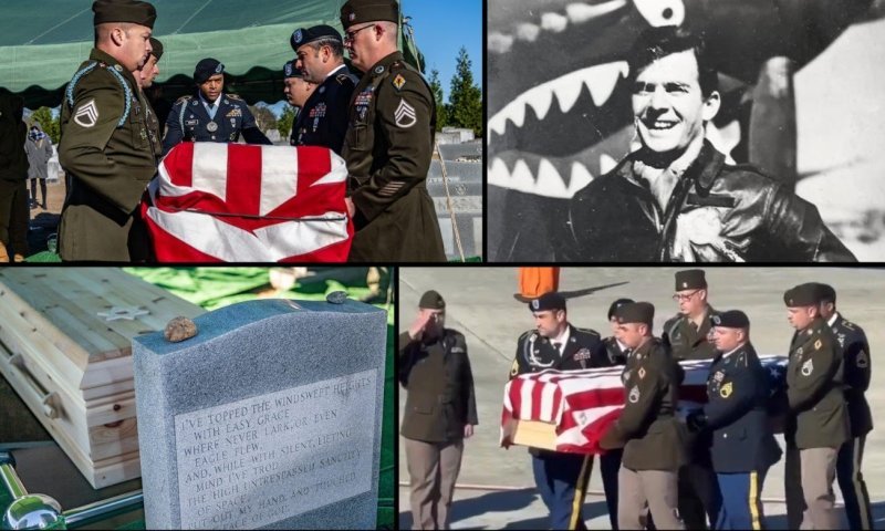 חול מהארץ הונח בקברו: טייס יהודי ממלחמת העולם השנייה הובא למנוחות 