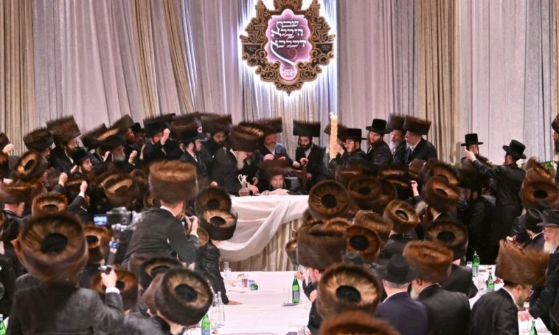 "היכלא דמלכא": שבת הנגידים ההיסטורית של בעלזא ב'מצודת דוד'