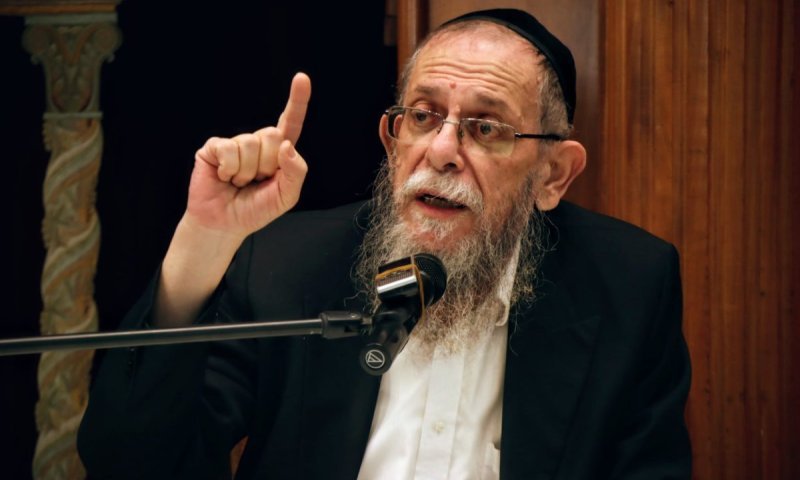 הגרי"ב שרייבר חיזק את פוניבז' במלאת שנה לפטירתו של האברך