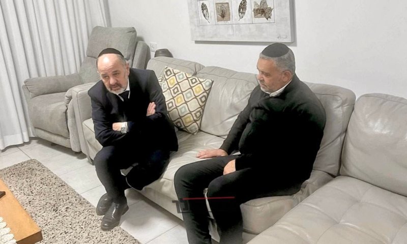 מרגי ביקר את משפחת אסיר עולם התורה: "עומדים לימינכם"