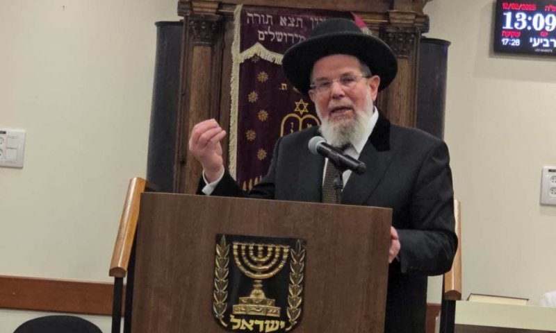 הרב הראשי בביקור בכנסת: "כשעם ישראל מאוחד – זו התפילה הגבוהה ביותר"