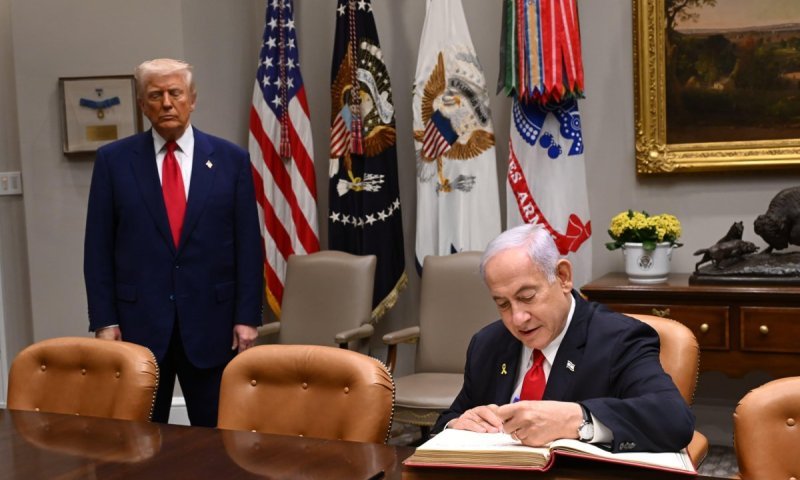 טראמפ על החטופים ששוחררו: "הם חיו בצינור - צינורות גרועים ממנהרות"