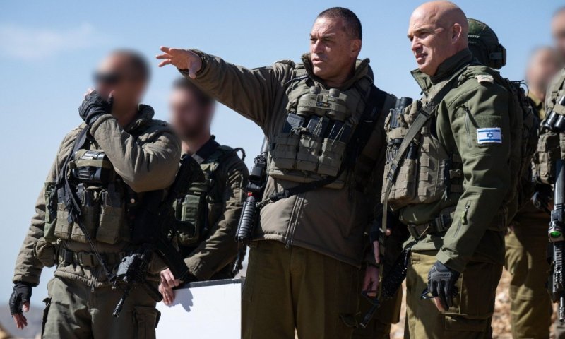 הרמטכ"ל בסיור בסוריה: "אוחזים בנקודה אסטרטגית"