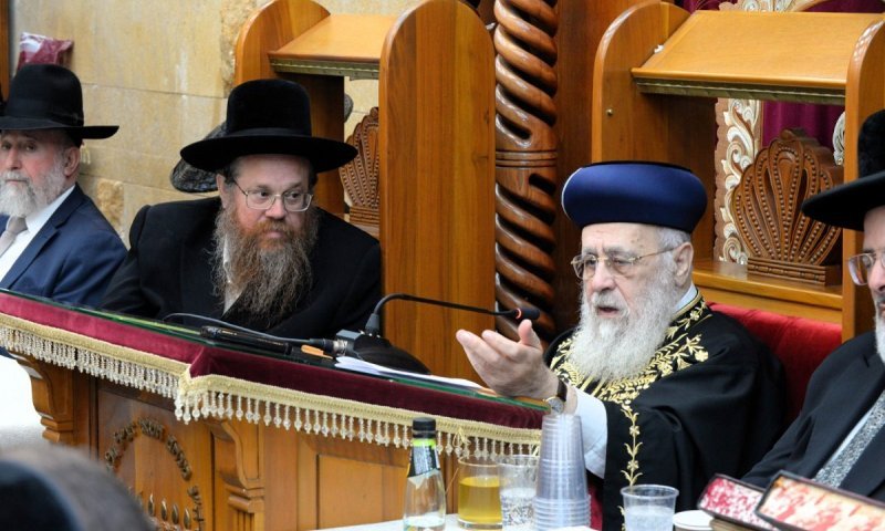 הראשל חיזק את קהילת 'זיו התורה' בחיפה