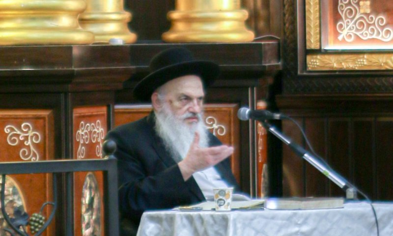 משא הרוממות שהרעיד את מודיעין עילית: הגאון רבי חיים פיינשטיין ב'עטרת שלמה'