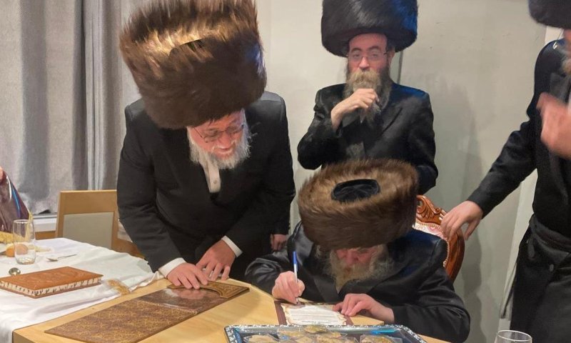 הנגידים חתמו שותפות עם הרבי מטשערנוביל בשווייץ