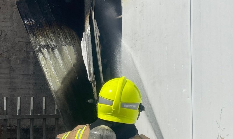 בית כנסת עלה באש בביתר, החשד: כתוצאה ממשחק ילדים