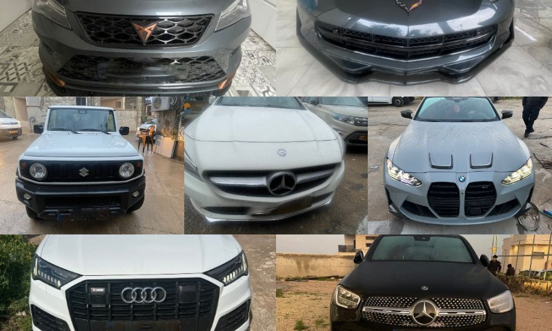 כנופיה גנבה רכבי יוקרה בשווי 7 מיליון ש"ח ליד נמל חיפה