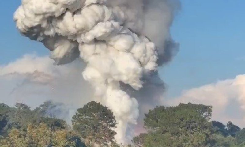 תיעוד דרמטי ממקסיקו: פיצוצי ענק במחסן זיקוקים במחוז מורלוס