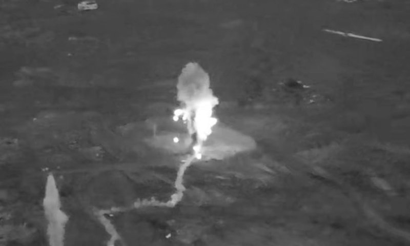 תיעוד מהשמדת מנהרה עם שלושה חדרי שהייה ואמצעי לחימה