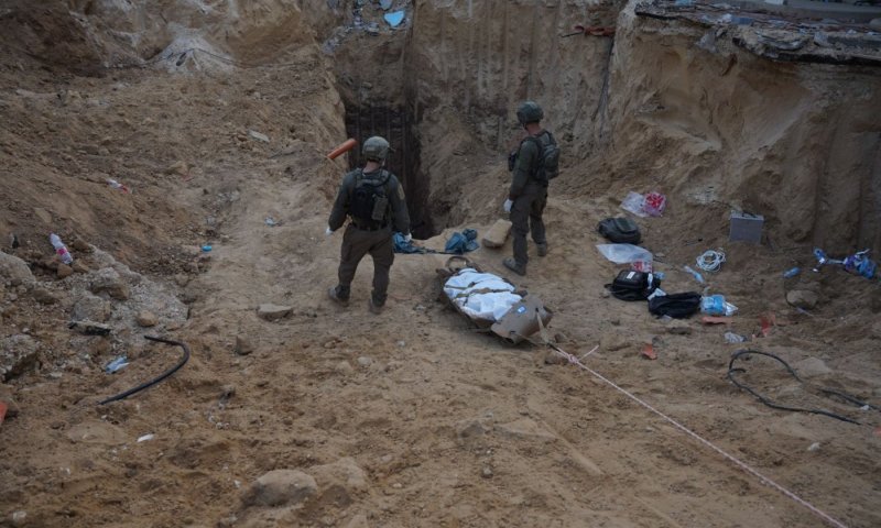 צה"ל חושף תיעודים דרמטיים מתוך המנהרה שבה חוסל סינוואר