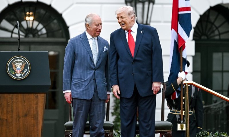 המלך צ'ארלס קרא לטראמפ: "לא לוותר על היחסים המיוחדים עם בריטניה"