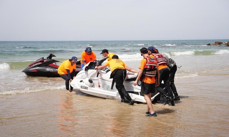 היום החמישי לחיפושים בנתניה: הסריקות מתרחבות לים העמוק