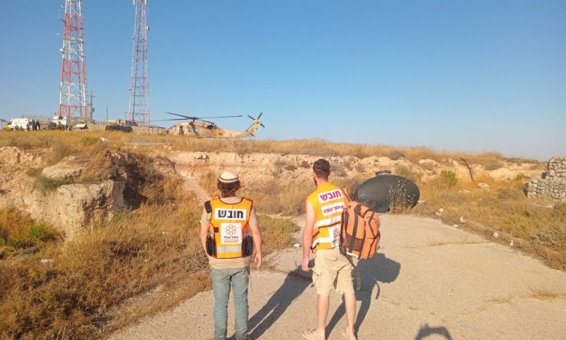 ניצל מפיגוע כתינוק – ונפצע קשה בנפילה למאגר מים