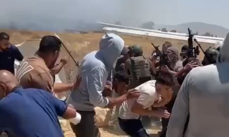 במהלך כיבוי שריפה: פצוע קשה מדקירה סמוך לאלון מורה, שני המחבלים חוסלו