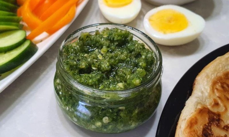 מתכון לסחוג ירוק פקנטי טעים אש