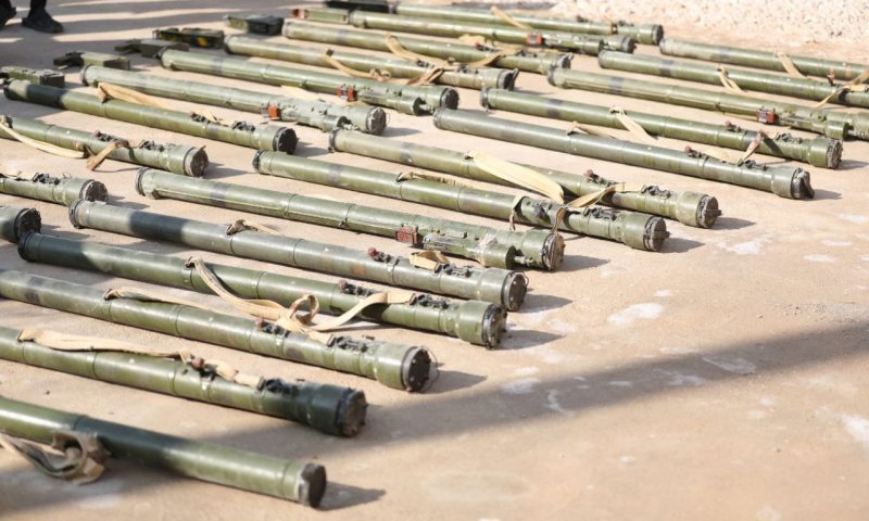 נתפס מצבור טילי כתף נגד מטוסים במזרח סוריה