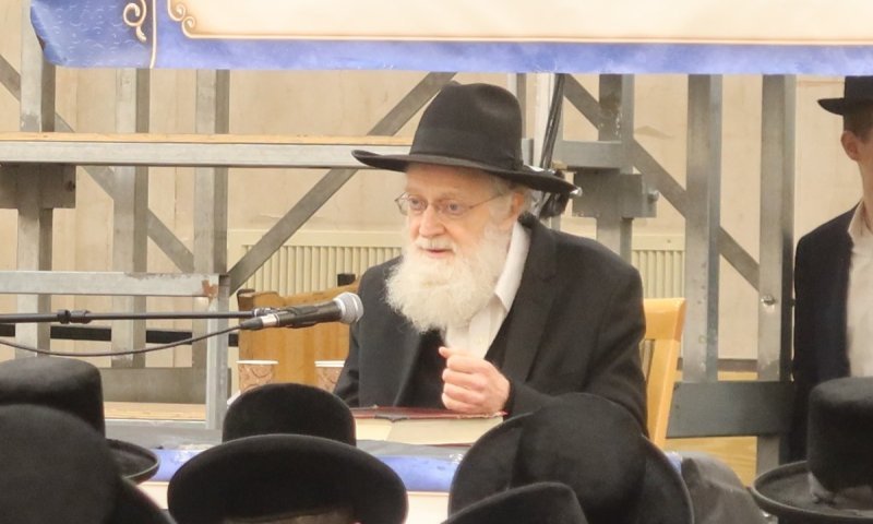 "הליטאים צריכים ללמוד מהם": השיעור של ר' אשר אריאלי בבעלזא