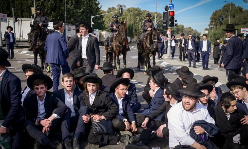 המחאות הסוערות שצפויות מחר במרכז - ו"מפת החסימות" של הפלג הירושלמי