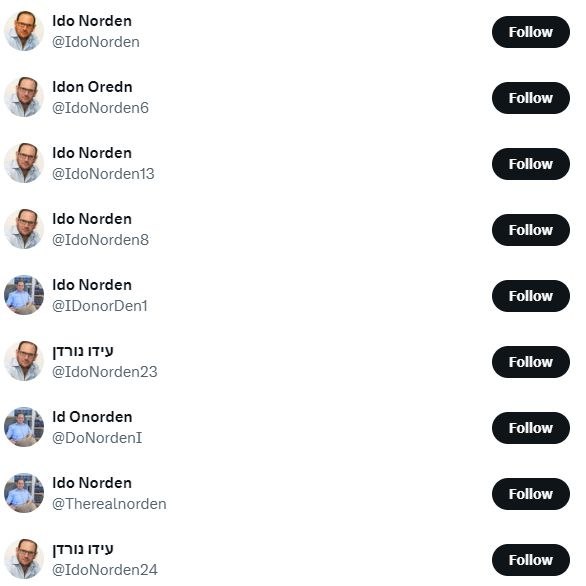 צילום מסך, ירון