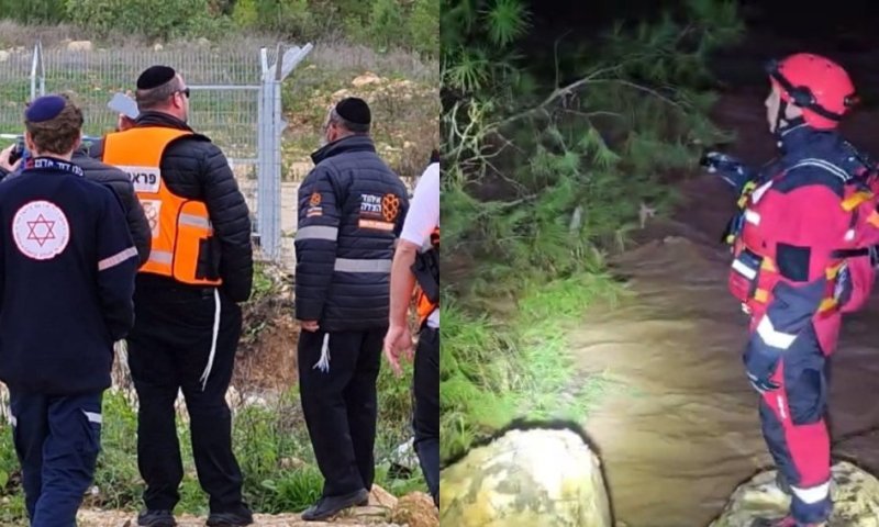 מרוץ נגד הזמן: מסוק ויחידות מיוחדות בחיפושים אחר תלמיד הישיבה שנסחף