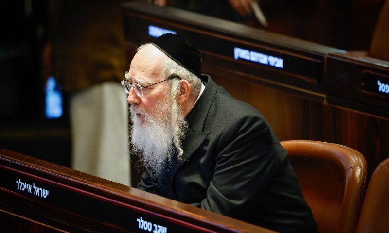 סגן השר ישראל אייכלר: "דרכה של יהדות התורה - נגד כל אלימות"