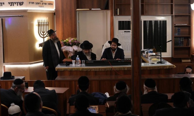 מעמד ריתחא דאורייתא אצל הגאון הינוקא בהשתתפות הגרמ"מ קארפ