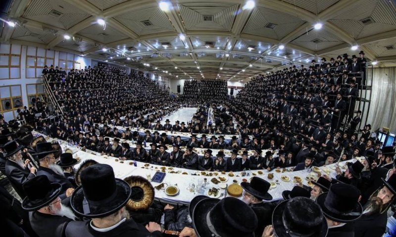 כך חגגו את שמחת האירוסין בצאנז - מאקאווא - דז'יקוב ויז'ניץ