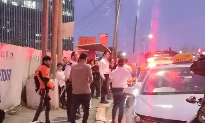 אברך חסידי התמוטט במונית - לבו שב לפעום לאחר החייאה