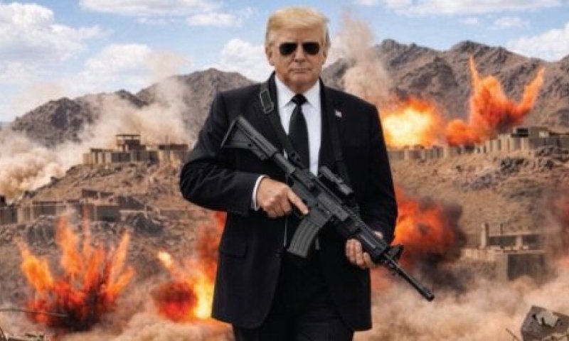 טראמפ מצייץ תמונה עם מסר מאיים על טהראן: "כדאי שאיראן תתפוס שכל בקרוב"