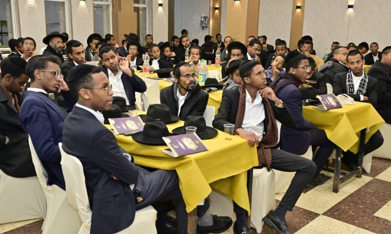 בני התורה יוצאי אתיופיה התכנסו בחנוכה למעמד להודות ולהלל