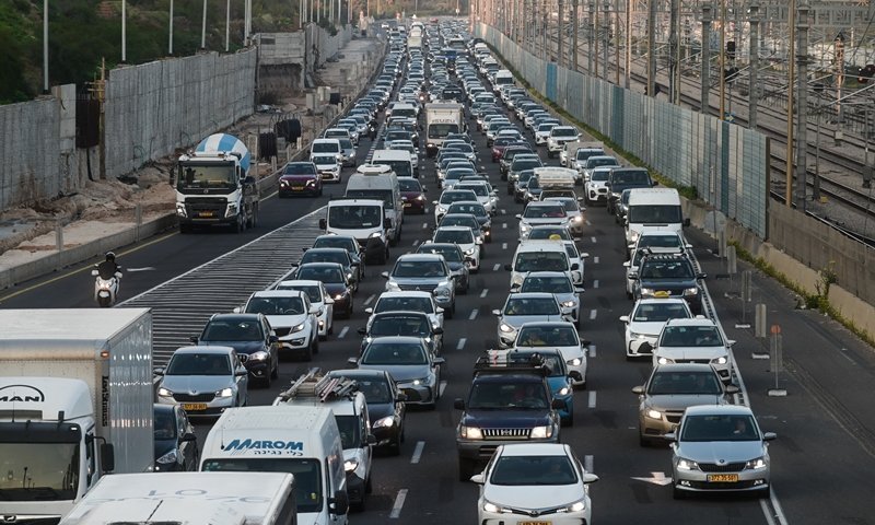 תתכוננו לסיוט בכבישים: שיבושי תנועה מחר ברחבי הארץ
