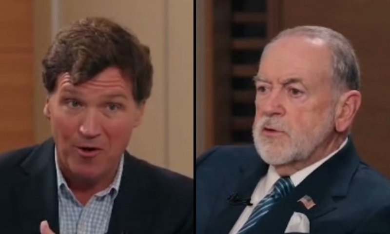 &ldquo;למה ישראל לא לוקחת את כל השטח שאלוקים נתן לאברהם?&rdquo; זה מה שהגיב מייק האקבי לעיתונאי האנטישמי